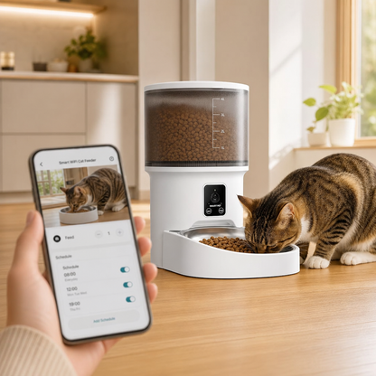 Distributeur Chat WiFi 4 kg