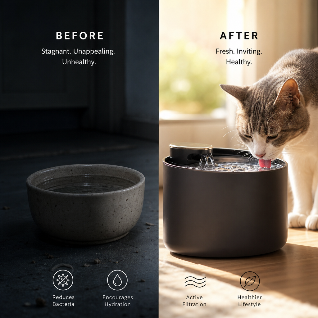 Fontaine à eau 3L pour chat